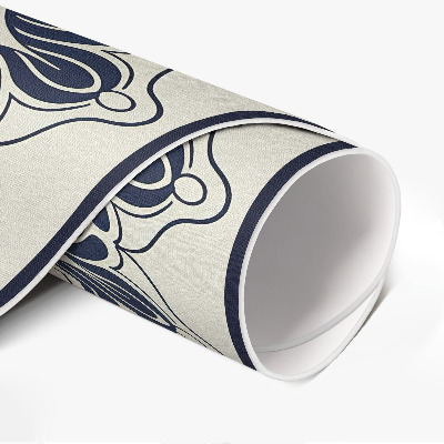 Vinyl vloerkleed rond Harmonie van de Mandala