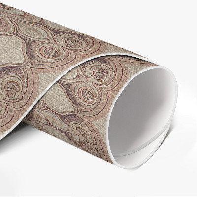 Vinyl vloerkleed rond Geometrische perfectie