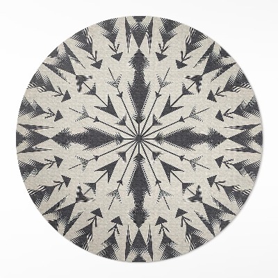 Pvc mat rond Azteekse darts