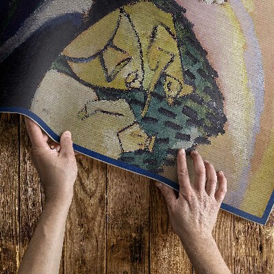 Vinyl vloerkleed Abstractie Troika door Wassily Kandinsky