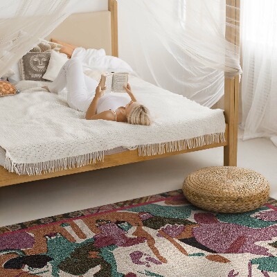 Vinyl tapijt Abstracte geluiden van Wassily Kandinsky