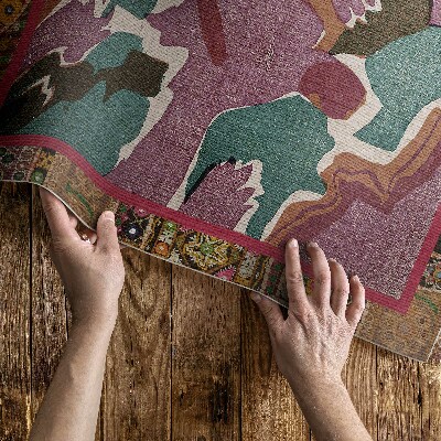 Vinyl tapijt Abstracte geluiden van Wassily Kandinsky