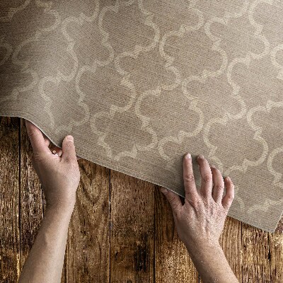 Vinyl vloerkleed Marokkaans patroon, elegante imitatiestof