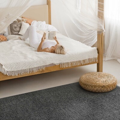 Vinyl tapijt Donkere elegante steenimitatiestof