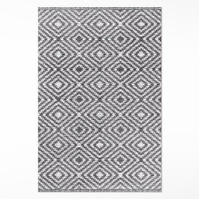 Vinyl vloerkleed Turkse imitatiestof met geometrisch patroon