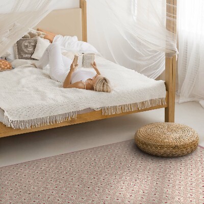 Tapijt vinyl Roze oosterse imitatiestof