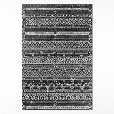 Tapijt vinyl Imitatiestof met kleine ruiten