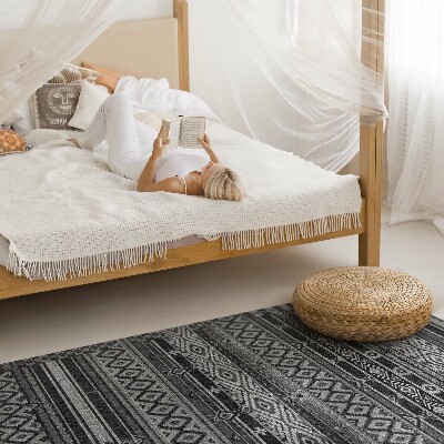 Tapijt vinyl Imitatiestof met kleine ruiten