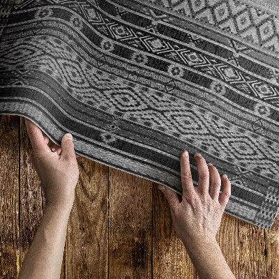 Tapijt vinyl Imitatiestof met kleine ruiten