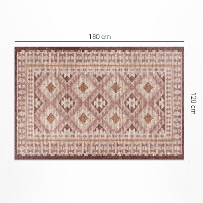 Vinyl vloerkleed Vintage patroon decoratieve stof imitatie