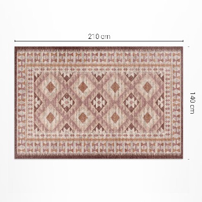 Vinyl vloerkleed Vintage patroon decoratieve stof imitatie