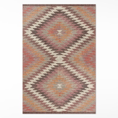 Vinyl tapijt Turks patroon decoratieve stof imitatie