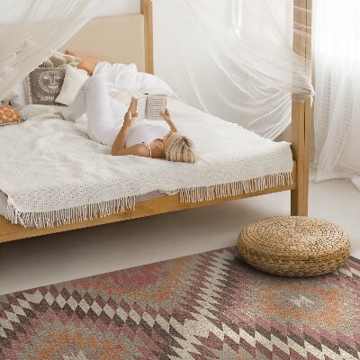 Vinyl tapijt Turks patroon decoratieve stof imitatie