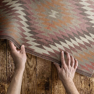 Vinyl tapijt Turks patroon decoratieve stof imitatie