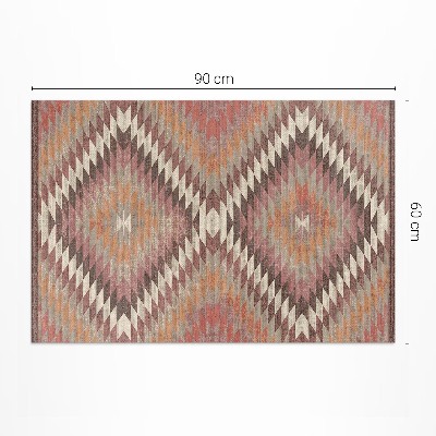 Vinyl tapijt Turks patroon decoratieve stof imitatie