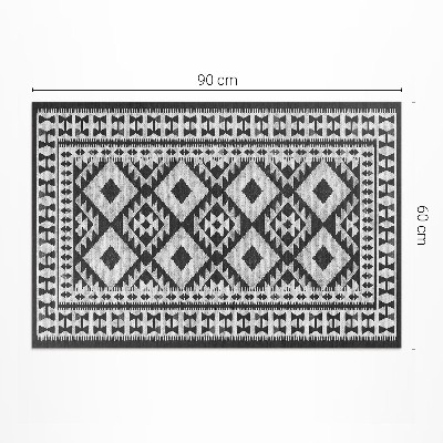 Vinyl tapijt Retro vintage patroon imitatiestof