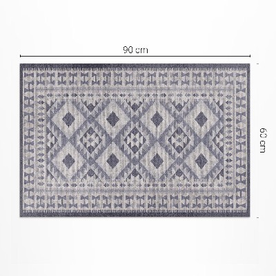 Vinyl tapijt Imitatiestof in retro-vintagestijl