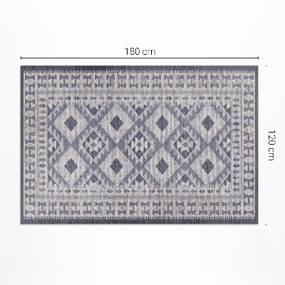 Vinyl tapijt Imitatiestof in retro-vintagestijl