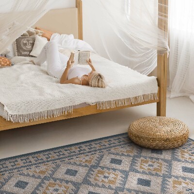 Tapijt vinyl Retro decoratief design imitatiestof