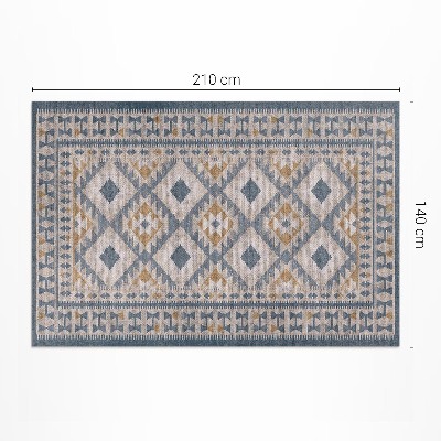 Tapijt vinyl Retro decoratief design imitatiestof