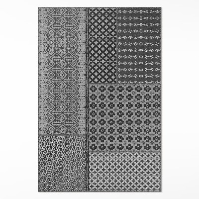 Vinyl tapijt Imitatiestof in Azteekse stijl