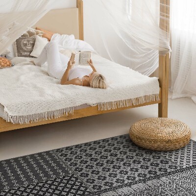 Vinyl tapijt Imitatiestof in Azteekse stijl