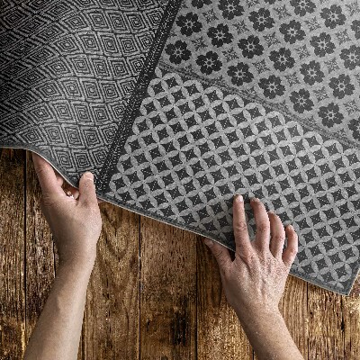 Vinyl tapijt Imitatiestof in Azteekse stijl