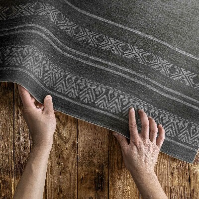 Tapijt vinyl Afrikaanse patroon imitatiestof