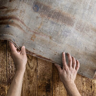 Tapijt vinyl Metalen roest industriële stijl