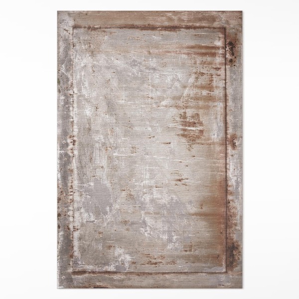 Vinyl vloerkleed Roestig plaatwerk in industriële stijl