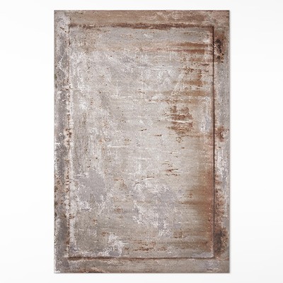 Vinyl vloerkleed Roestig plaatwerk in industriële stijl