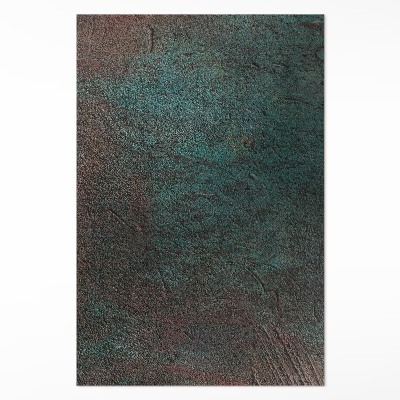 Vinyl tapijt Groene en bruine beton industriële stijl