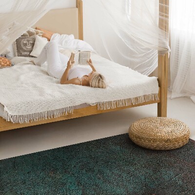 Vinyl tapijt Groene en bruine beton industriële stijl