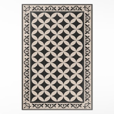 Tapijt vinyl Spaanse tegels elegante mozaïek