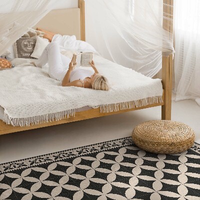 Tapijt vinyl Spaanse tegels elegante mozaïek