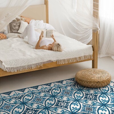 Vinyl tapijt Abstracte cirkels mediterrane tegels