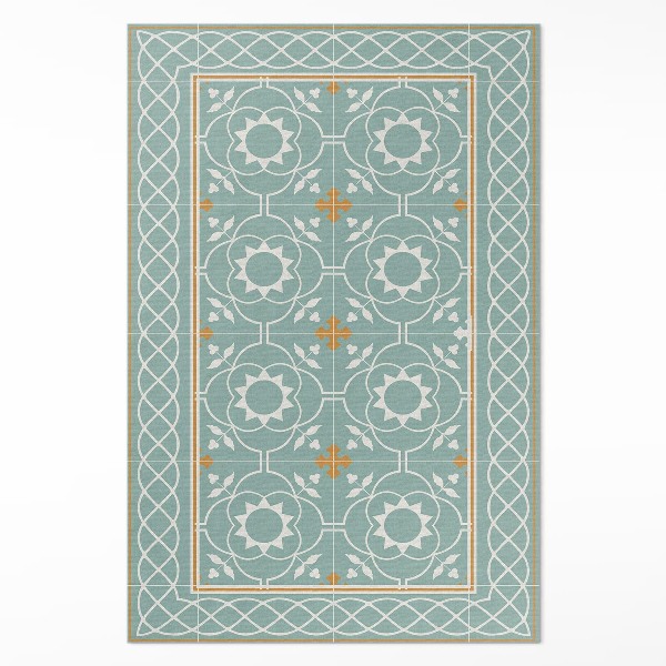 Vinyl tapijt Vintage symmetrie decoratieve tegels