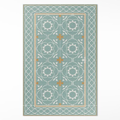 Vinyl tapijt Vintage symmetrie decoratieve tegels