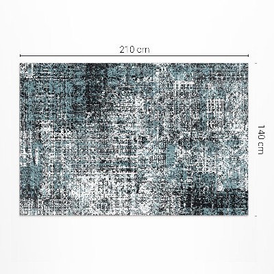 Vinyl vloerkleed Retro distressed stofpatroon