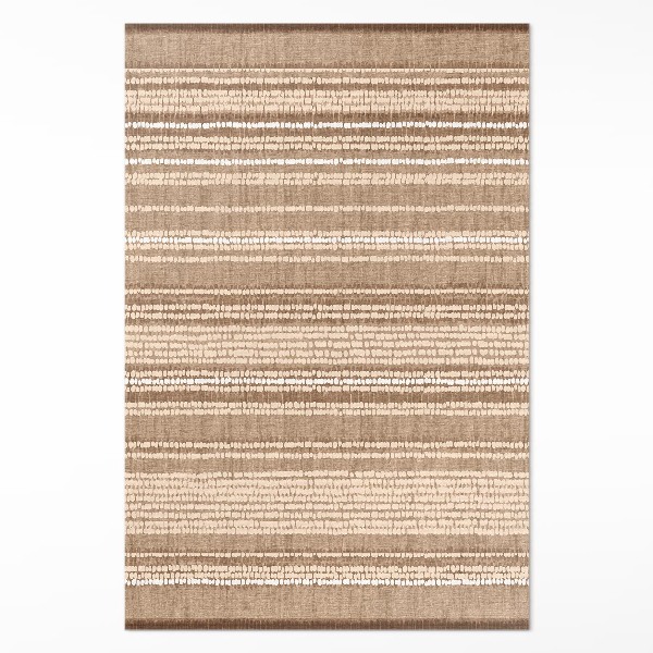 Tapijt vinyl Patroon bruine stof boho vintage stijl