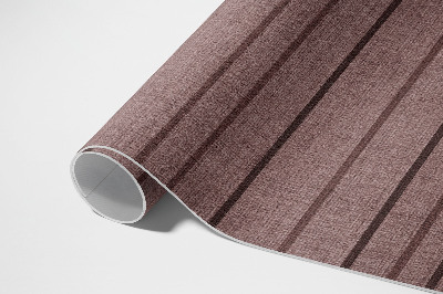 Vinyl vloerkleed Bruine strepen boho vintage stijl