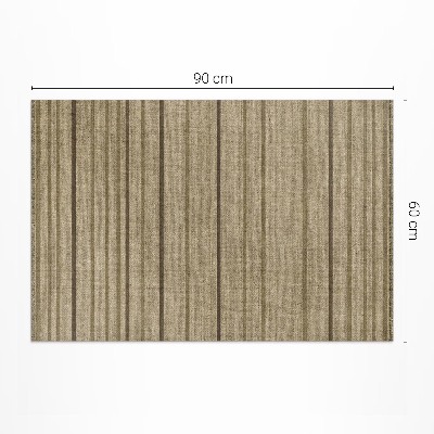 Vinyl tapijt Strepen op stof, boho vintage stijl