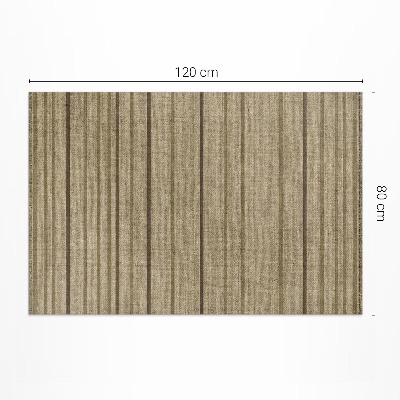 Vinyl tapijt Strepen op stof, boho vintage stijl