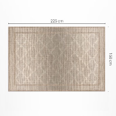 Vinyl vloerkleed Marokkaanse klaver imitatiestof