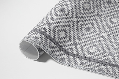 Tapijt vinyl Hypnotiserende ruitvormige stofimitatie