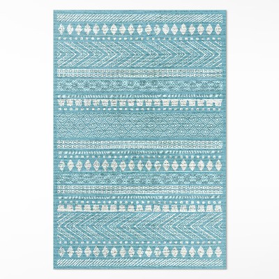 Vinyl vloerkleed Patroon Indiase textuur imitatiestof