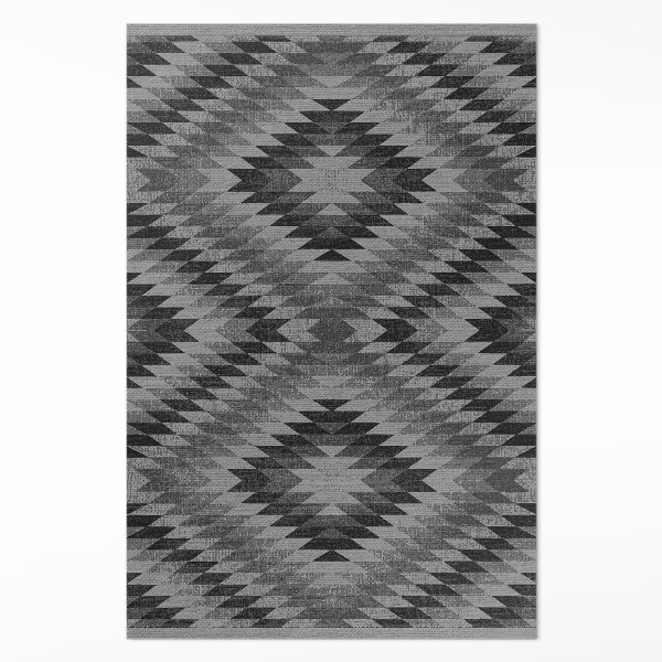 Tapijt vinyl Donkere parallellogram imitatiestof