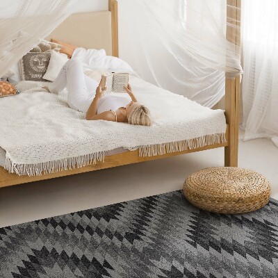 Tapijt vinyl Donkere parallellogram imitatiestof