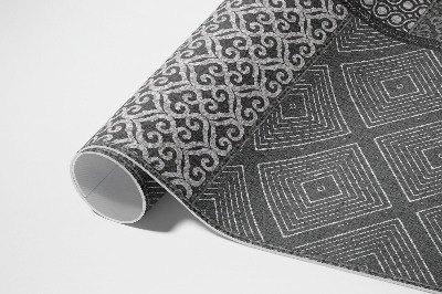 Tapijt vinyl Mix van verschillende patronen van imitatiestof