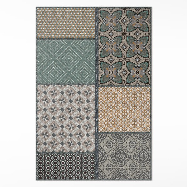 Tapijt vinyl Verschillende texturen van imitatiestof